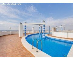 Apartamento de 1 Dormitorio en Residencial con Piscina en la Azotea – Torrevieja