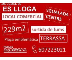 LOCAL COMERCIAL AL CENTRE DIGUALADA - PLAÇA DE LAJUNTAMENT