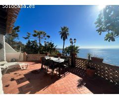 Chalet con vistas al mar y piscina en alquiler, Salobreña