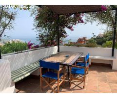 Cortijo con encanto en Pago de Mijas con increibles vistas al mar