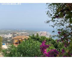 Cortijo con encanto en Pago de Mijas con increibles vistas al mar