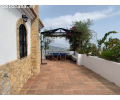 Cortijo con encanto en Pago de Mijas con increibles vistas al mar