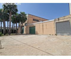 ALQUILER Y VENTA NAVE INDUSTRIAL  ALICANTE POLÍGONO INDUSTRIAL LLANO DEL ESPARTAL