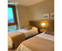 se alquila apartamento de 2 dormitorio 2 baños,  parking incluido con vistas al mar