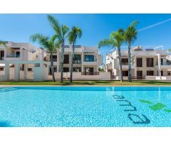BUNGALOW EN RECIDENCIAL CERRADO CON PISCINA EN CONSTRUCCION