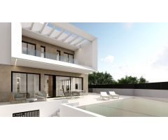 Chalet con piscina privada y gran parcela en Dolores