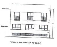 Solar con proyecto para 12 viviendas y garaje