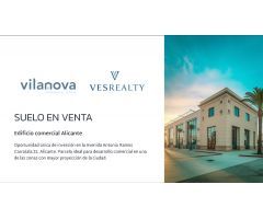 PARCELA TERCIARIA COMERCIAL EN VISTAHERMOSA (ALICANTE)