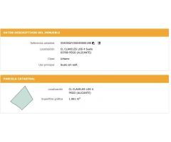 Suelo urbano residencial en Montepego. Av. De Pego Y Calle/Claveles, Varias Parcelas.
