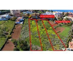Fantásticas parcelas edificables en el corazón de Tenerife