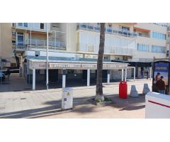 IMPONENTE LOCAL A PIE DE PLAYA CON LICENCIA PARA USO DE HOSTELERÍA