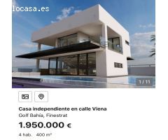 Chalet en Venta en Finestrat, Alicante