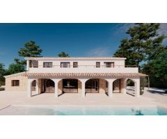 ?Finca Rustica Proyecto Construcción Benissa Alicante Costa Blanca