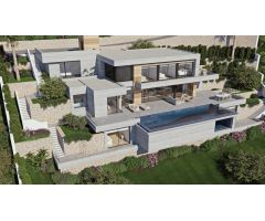 ?Proyecto de Construcción Villa de Lujo Benissa Costa Vista Mar y Piscina Alicante Costa Blanca