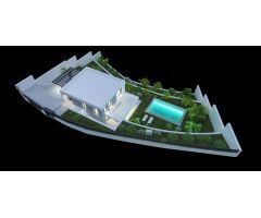 ?Proyecto Construcción Teulada Villa Moderna Piscina Privada Alicante Costa Blanca