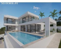 ?Villa en Calpe Empedrola con Vistas a las Montañas y Piscina Privada Alicante Costa Blanca