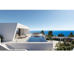 ?Villa de Diseño de Lujo en Benitatchell con Vistas Panorámicas al Mar y Piscina Privada