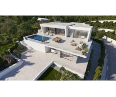 ?Villa de Diseño de Lujo en Benitatchell con Vistas Panorámicas al Mar y Piscina Privada