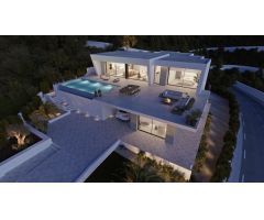 ?Villa de Diseño de Lujo en Benitatchell con Vistas Panorámicas al Mar y Piscina Privada