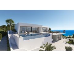?Villa de Diseño de Lujo en Benitatchell con Vistas Panorámicas al Mar y Piscina Privada