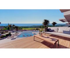 ?Apartamento en Planta Baja con Vistas al Mar y Jardín Privado en Finestrat Costa Blanca
