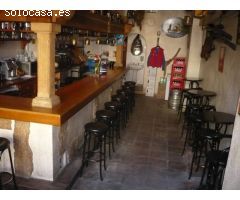 Bar en el centro de moraira en una zona muy transitado del turismo