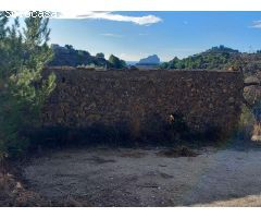 ?Parcela rústica libre de construcción en Benissa, Costa Blanca.