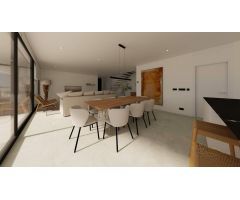 ?Villa de Obra Nueva con Piscina y Vistas al mar en Calpe, Costa Blanca.