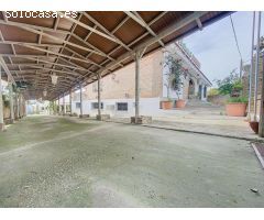 Vivienda rústica dividida en vivienda y negocio.