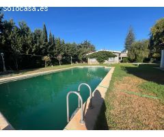 PARCELA DE 2600 METROS CON CHALET