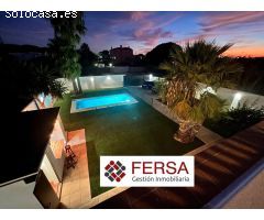 CANTARRANAS - CHALET CON PISCINA - ALQUILER TEMPORADAS CORTAS
