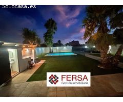 CANTARRANAS - CHALET CON PISCINA - ALQUILER TEMPORADAS CORTAS
