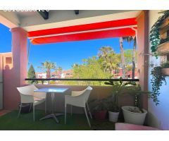 Apartamento en urbanización privada con piscinas en La Barrosa