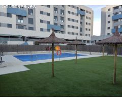 VPO CON DOS PLAZAS DE GARAJE Y TRASTERO EN EDIFICIO SIRIO. PISCINA, ZONAS COMUNES Y PISTAS DE PADEL