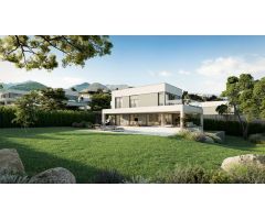 VILLA EN PINOS DE ALHAURIN OBRA NUEVA DE LUJO