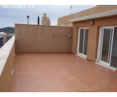 Ático en venta de 3 habitaciones y 2 baños en la Vall de Uxó