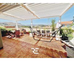 ENCANTADOR ÁTICO EN PEGO CON AMPLIA TERRAZA Y AIRE ACONDICIONADO !!