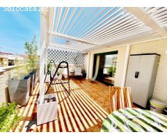 ENCANTADOR ÁTICO EN PEGO CON AMPLIA TERRAZA Y AIRE ACONDICIONADO !!
