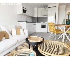 VIVIENDA DE 1 HABITACIÓN CON TERRAZA, GARAJE Y PISCINA EN UN MODERNO RESIDENCIAL EN DENIA !!