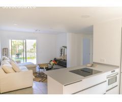 VIVIENDA OBRA NUEVA DE 1 HABITACIÓN CON TERRAZA, GARAJE Y PISCINA EN MODERNO RESIDENCIAL EN DENIA !!