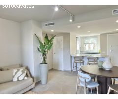 VIVIENDA DE 2 HABITACIONES CON TERRAZA, GARAJE Y PISCINA EN RESIDENCIAL EN DENIA !!