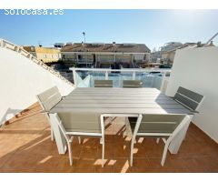 CHALET ADOSADO EN PLAYA DE OLIVA !! A 300 METROS DE LA ARENA !!