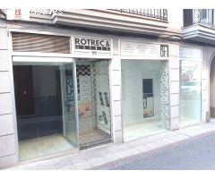 MONTIJO, ALQUILER LOCAL COMERCIAL 107 M2 + SOTANO DE 107 M2, ESCAPARATE AMPLIO Y LUMINOSO, ZONA PASO