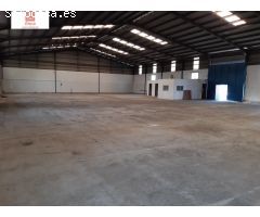 MONTIJO, ALQUILER NAVE INDUSTRIAL 1.000 M2 + 2.000 M2 PATIO, OFICINA Y BAÑOS