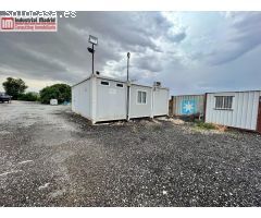 ALQUILER DE CAMPA CON 2 NAVES  EN  ZONA CIEMPOZUELOS