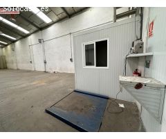 NAVE INDUSTRIAL CON CAMARA FRIGORÍFICA EN VENTA ARGANDA DE REY