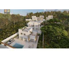 12 villas individuales de nueva construcción, ya solo quedan disponibles 5