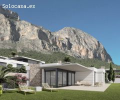 VILLAS MODERNAS DE OBRA NUEVA EN POLOP