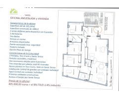 PISO EN VENTA EN TRES CRUCES DE 4 HABITACIONES