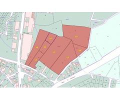 PARCELAS URBANIZABLES SECTORIZADAS DE 45.539 M2 EN LAS VENTAS DE RETAMOSA